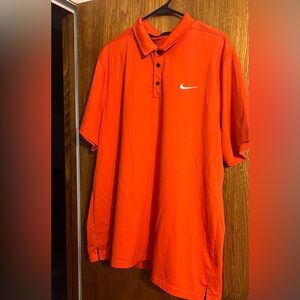 Nike Men's Bright Orange Polo
